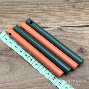 <b>Fire</b> Starter Magnesium Alloy 10x100mm Orange Military Green Outdoor Camping Survival <b>Tool</b> - Product Image 1