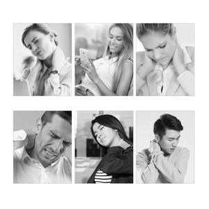 Collier cervical en éponge Medco, réglable, pour soulager la douleur et offrir un soutien au cou - Product Image 1