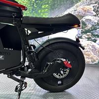 Motocicletas Eléctricas Todoterreno de 500W, Bicicleta Eléctrica con Llantas Anchas, Bicicleta Eléctrica de Alta Potencia, Bicicleta Eléctrica de Montaña para Adultos, Motocicleta Eléctrica