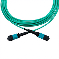 Kabel Patch FIBER MPO-F ke MPO-F 5M 12 Core LSZH OM4 50/125 - Tipe B