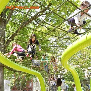 Ropecube trẻ em ngoài trời rừng leo <span class=keywords><strong>Net</strong></span> sân chơi Thiết bị phiêu lưu công viên Rides tùy chỉnh cấu trúc dây cho thăm dò chơi - Product Image 1