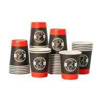 Gobelets en papier biodégradables personnalisables à paroi simple, jetables pour boissons chaudes et froides, restaurant, fête, camping, vente en gros