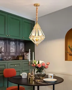 Xinzhong khách sạn biệt thự dự án Mặt dây chuyền Đèn chùm pha lê hình bầu dục Trần cao treo đèn và Đèn chùm Thiết kế mặt dây chuyền - Product Image 5