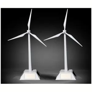Moulin à vent solaire, modèle de mini-jouet, meilleur cadeau, 2020