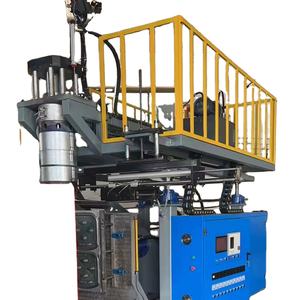 Mesin peniup botol plastik untuk bayi, mesin pencetak botol putar Semi otomatis - Product Image 2