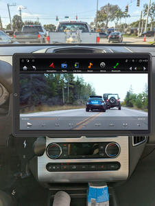 אנדרואיד 13.6 אינץ מסך מגע אוניברסלי carplay רכב בולע רדיו רכב עבור נגן gps ניווט סיבוב שקופיות-למעלה מלפנים - Product Image 3