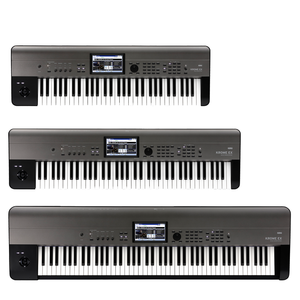 จีน อี้หวู่ ของแท้ ใหม่ ดิจิตอล KORG Krome Ex73 เปียโนอาร์เรนเจอร์ 73 คีย์ พร้อมแผ่นไม้แท้ - Product Image 1