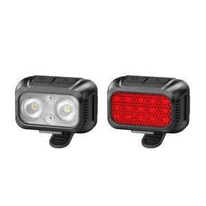 Smiling Shark - Luz delantera para bicicleta, recargable, LED, resistente al agua, faro para bicicleta - Product Image 4