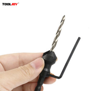 סט מקדחי שקע TOOLJOY 6 חלקים עם מוט הארכה מתחלף וטבעת קרבין, יצרן ישיר OEM - Product Image 2