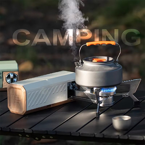 Precio de fábrica al aire libre Mini estufa de <span class=keywords><strong>Gas</strong></span> para acampar Horno de <span class=keywords><strong>cocina</strong></span> de <span class=keywords><strong>butano</strong></span> plegable portátil Picnics de hierro fundido de fuego ajustable - Product Image 4