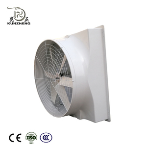 Ventilador de Extracción Eléctrico de Pared KUNZHENG KZ-1460 con Rodamiento de <span class=keywords><strong>Bolas</strong></span>, 380V, Carcasa de Acero Inoxidable, Plateado - Product Image 3