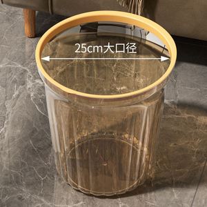 Cubo de Basura Moderno de Gran Capacidad con Borde Reforzado y Construcción de Plástico para Mayor Durabilidad - Product Image 4