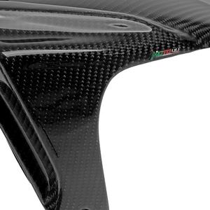 Cubierta de Guardabarros Delantero de Carbono para Motocicleta FZ-<span class=keywords><strong>07</strong></span> / <span class=keywords><strong>MT</strong></span>-<span class=keywords><strong>07</strong></span> 2013 - <span class=keywords><strong>2017</strong></span>, Tejido Brillante - Product Image 6
