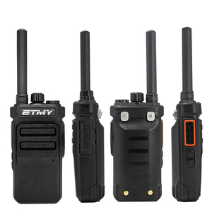 ETMY ET-599 <b>Small</b> Security Walkie Talkie Set Long Range 3km 16 Channel UHF Analog Two Way <b>Radios</b> VOX Function Flashlight for - Product Image 3