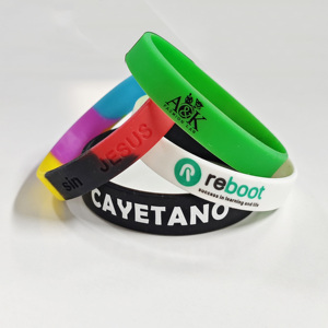 Pulseras de Silicona Personalizadas de Alta Calidad, Pulseras de Goma con Mensaje o Logotipo, Banda Promocional de Calidad - Product Image 6