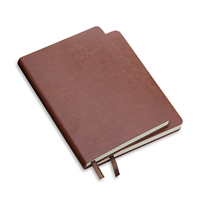 Mini carnet de notes en cuir réutilisable personnalisé de poche