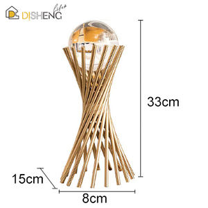 <span class=keywords><strong>2023</strong></span> <span class=keywords><strong>maison</strong></span> ornements intérieur moderne nordique Table salon or accessoires autres luxe cristal décoration décor à la <span class=keywords><strong>maison</strong></span> verre - Product Image 2