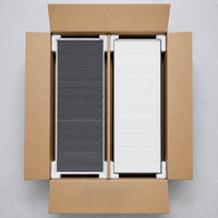 Filtre AC externe LinTech en gros, pièce de rechange HVAC pour Tesla Model Y, références OE 1658375-00-B et 1658376-20-C