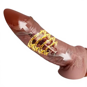 10 Frequency <b>Vibrating</b> Dildo for Women Realistic Soft Male Penis <b>Vibrator</b> G-Spot Stimulation Waterproof Female Masturbator - Product Image 6