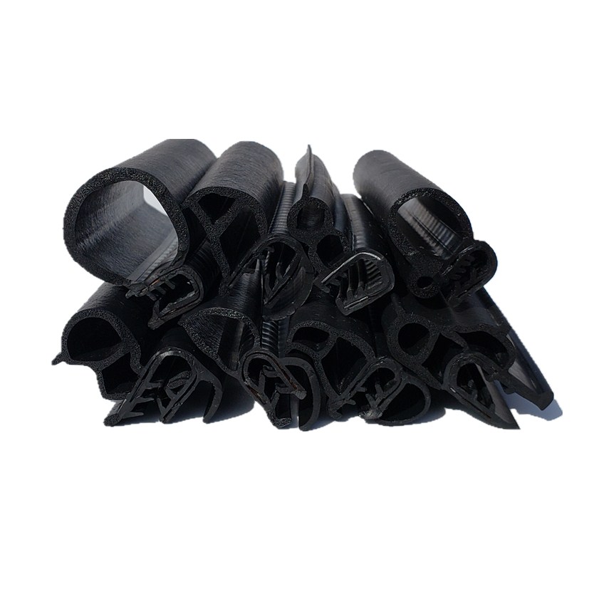 U-образная резиновая уплотнительная лента для автомобильной двери с металлической погодозащитой для автомобильной/автобусной двери