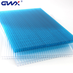 Panneau <span class=keywords><strong>solaire</strong></span> transparent en nid d'abeille multi-parois Feuilles creuses en <span class=keywords><strong>polycarbonate</strong></span> protégées contre les UV <span class=keywords><strong>pour</strong></span> serre extérieure Design moderne - Product Image 4