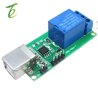 Commutateur de commande sans conducteur/USB / Module relais 1 canal 5V / Commutateur de commande par ordinateur / Contrôle intelligent par PC