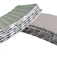 Meilleur prix pour isolation en mousse EPE avec feuille d'aluminium personnalisée, isolation à bulles en aluminium, feuille laminée