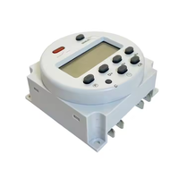 Minuterie programmable numérique LCD 12V CC, tension maximale 24V 110V 5V 230V, courant maximal 16A, pour la maison et le bureau