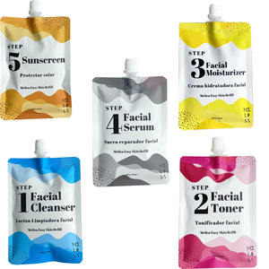 Bolsa de aluminio para caño de cosméticos, soporte biodegradable transparente, 25ml, 100ml, con bolsas de embalaje - Product Image 2