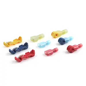 Hot Selling Scotch Lock T Tap Butt Wire Connectors Nylon Quick Splice Wire Connectors Quick Disconnect Wire Taps 22-18 AWG