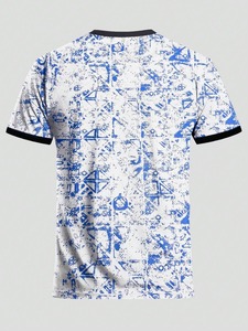 Camiseta deportiva de cuello redondo para adolescentes, ideal para partidos, entrenamientos y uso diario informal. Personalizable, unisex. <span class=keywords><strong>F10</strong></span> - Product Image 3