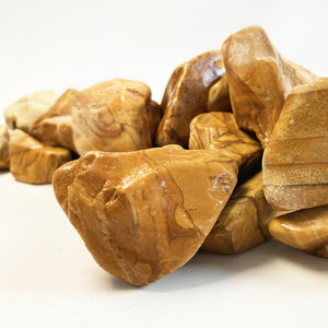GCZ Gravier de reproduction de tortues à texture claire imitation bois jaune, <span class=keywords><strong>pierre</strong></span> concassée durable, écologique, surface lisse pour <span class=keywords><strong>jardin</strong></span> extérieur - Product Image 6