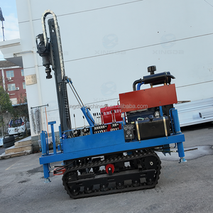 싱다 디젤 휴대용 크롤러 장착 DTH 시추 장비 75-250mm 직경 최대 70m 깊이 앵커홀 마이크로 암반 시추용 - Product Image 5