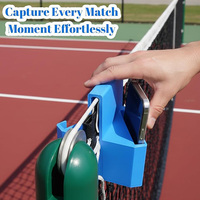 Support de téléphone professionnel pour caméra de tennis imprimé en 3D, double perspective, pour enregistrement de matchs et analyse d'entraînement