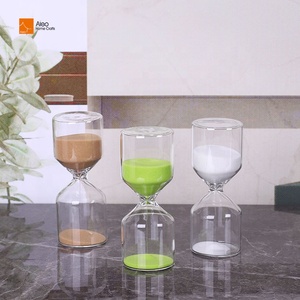 Phong Cách Hiện Đại Màu Xanh Lá Cây Đồng Hồ Cát Hẹn Giờ Nhiều Màu Pha Lê Trang Trí Hộ Gia Đình Văn Phòng Cát Đồng Hồ Cho Kỷ Niệm Sinh Nhật - Product Image 3