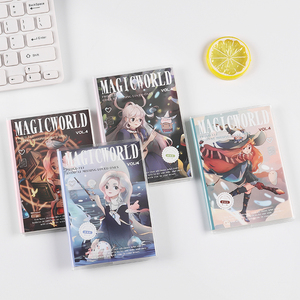 Phim hoạt hình phong cách bìa cứng máy tính xách tay 60 tờ thiết lập làm bằng EVA + 200g giấy nghệ thuật với một 64K EVA mềm keo bìa trước - Product Image 4