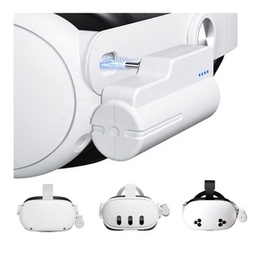 Paquete de batería universal para Meta <span class=keywords><strong>Quest</strong></span> 3S/3/<span class=keywords><strong>2</strong></span> Fast 18W 5000mAh Correa para la cabeza Cargador de Banco de energía para Oculus <span class=keywords><strong>Quest</strong></span> 3S <span class=keywords><strong>VR</strong></span> Accesorios - Product Image 1