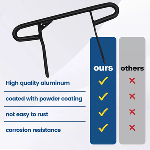 Barra de agarre de parachoques ancho trasero para Yamaha <span class=keywords><strong>Raptor</strong></span> 660R 2001-2005 YFZ450 2004-2009 - Product Image 6