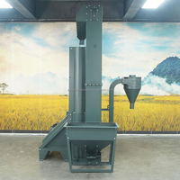 Machine à riz à moteur diesel pour usage commercial, moulin à riz avec élévateur