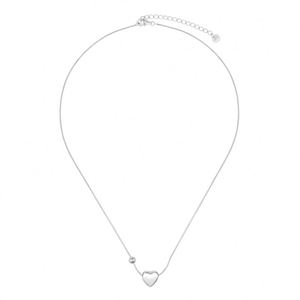 Collier pendentif Dylam en argent sterling 925 plaqué rhodium, motif cœur infini, bijoux haut de gamme - Product Image 4