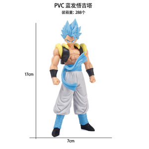 Figura de Juguete LINDA Nueva de PVC Serie <span class=keywords><strong>Dragon</strong></span> <span class=keywords><strong>Ball</strong></span> <span class=keywords><strong>Super</strong></span> Saiyan Modelo de Goku Variedad de Cajas Sorpresa Opcionales Adornos para Auto - Product Image 4