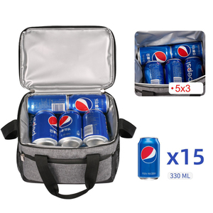 Sac isotherme en cuir imperméable personnalisé en usine, grande capacité, portable, pour extérieur, sac <span class=keywords><strong>de</strong></span> transport réfrigéré - Product Image 2