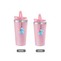 510ML 16oz Thermobecher mit individuellem Logo aus 304 Edelstahl, Vakuum-Isolierflasche, Reisebecher für Tee, Kaffee, Wasser & PC-Becher