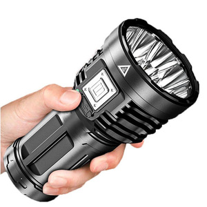 Outdoor Rechargeable Flashlight Led Zoomable Dimmable <b>Emergency</b> <b>Lighting</b> For Camping Hiking - Product Image 3