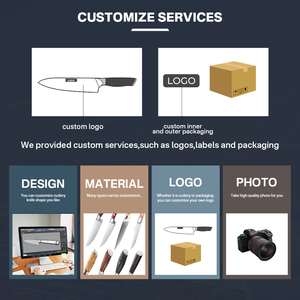 <span class=keywords><strong>Set</strong></span> di 9 <span class=keywords><strong>coltelli</strong></span> da cucina Garwin in acciaio Damasco VG10, <span class=keywords><strong>coltelli</strong></span> da <span class=keywords><strong>macellaio</strong></span>, Nakiri, Chef, da intaglio, Santoku, da sbucciatura, da pane, multiuso, da disosso, ambidestri - Product Image 5