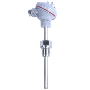 Wzp230 PT100 RTD cảm biến nhiệt độ cảm biến pt1000 1/2 'npt chủ đề cặp nhiệt điện thăm dò-200- 420 độ một lớp máy phát 4-20mA - Product Image 2