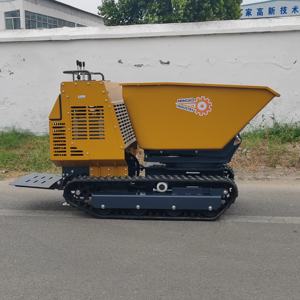 EPA motoru ile döner kova hidrolik Mini damper kendini yükleme kompakt küçük damper - Product Image 5