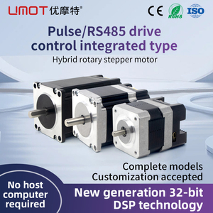 Động cơ umot + trình điều khiển tích hợp không cần dây nema11 14 17 23 DC 24V lai động cơ bước RS485/Xung Mini trình điều khiển + Bộ điều khiển - Product Image 3