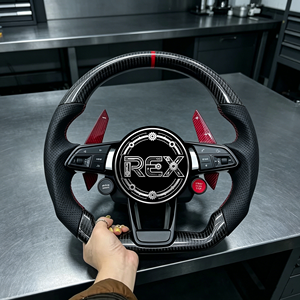 <span class=keywords><strong>Volante</strong></span> LED para Audi <span class=keywords><strong>A4</strong></span> B9 RS6 RS7 S4 A3 8P S5 RS5 A1 <span class=keywords><strong>Sline</strong></span> 8V, <span class=keywords><strong>Volante</strong></span> de Fibra de Carbono - Product Image 1
