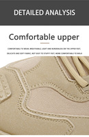 Bottes de randonnée pour hommes, pointures 39-48, chaussures de sport et de loisirs d'extérieur, confortables, à semelle épaisse, multifonctionnelles et tendance